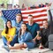 36 Pcs 4th of July Ornaments for Tree Patriotic Wooden American Flag Ornaments Memorial Day Tree Decorations Red White Blue Hanging Decorations for Independence Day Party(Classic)